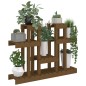 vidaXL Soporte para plantas madera maciza pino miel 104,5x25x77,5 cm vidaXL Soporte para plantas madera maciza pino miel 104,5x25x77,5 cm