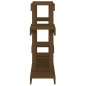 vidaXL Soporte para plantas madera maciza pino miel 104,5x25x77,5 cm vidaXL Soporte para plantas madera maciza pino miel 104,5x25x77,5 cm