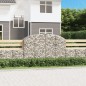 vidaXL Cesta gaviones forma arco hierro galvanizado 200x50x120/140 cm vidaXL Cesta gaviones forma arco hierro galvanizado 200x50x120/140 cm