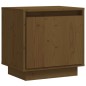 vidaXL Mesita de noche de madera maciza de pino marrón miel 40x30x40cm vidaXL Mesita de noche de madera maciza de pino marrón miel 40x30x40cm