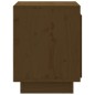 vidaXL Mesita de noche de madera maciza de pino marrón miel 40x30x40cm vidaXL Mesita de noche de madera maciza de pino marrón miel 40x30x40cm