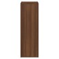 vidaXL Mueble para TV madera contrachapada roble marrón 30,5x30x90 cm