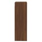 vidaXL Mueble para TV madera contrachapada roble marrón 30,5x30x90 cm