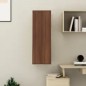 vidaXL Mueble para TV madera contrachapada roble marrón 30,5x30x90 cm