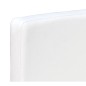 vidaXL Sillas de comedor 2 unidades cuero sintético blanco