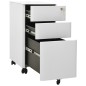 vidaXL Armario archivador móvil acero gris claro 30x45x59 cm vidaXL Armario archivador móvil acero gris claro 30x45x59 cm