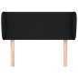vidaXL Cabecero de tela negro 103x23x78/88 cm vidaXL Cabecero de tela negro 103x23x78/88 cm