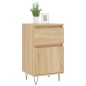 vidaXL Aparadores 2 uds madera de ingeniería roble Sonoma 40x35x70 cm vidaXL Aparadores 2 uds madera de ingeniería roble Sonoma 40x35x70 cm