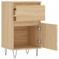 vidaXL Aparadores 2 uds madera de ingeniería roble Sonoma 40x35x70 cm vidaXL Aparadores 2 uds madera de ingeniería roble Sonoma 40x35x70 cm