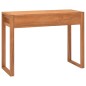 vidaXL Escritorio con 2 cajones madera de teca 100x40x75 cm