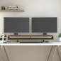 vidaXL Soporte de monitor madera maciza pino marrón miel 100x27x14 cm vidaXL Soporte de monitor madera maciza pino marrón miel 100x27x14 cm