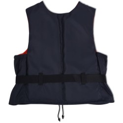 vidaXL Chaleco salvavidas 50 N 90+ kg Azul marino