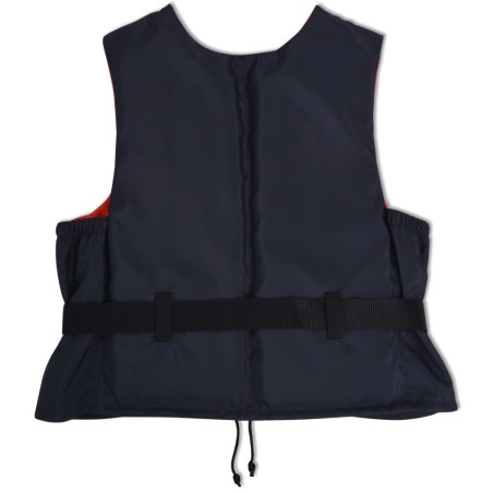 vidaXL Chaleco salvavidas 50 N 90+ kg Azul marino