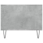 vidaXL Mesa de centro madera contrachapada gris hormigón 102x50x40 cm