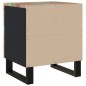 vidaXL Mesitas de noche 2 uds de madera maciza reciclada 40x33x46 cm vidaXL Mesitas de noche 2 uds de madera maciza reciclada 40x33x46 cm