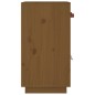 vidaXL Aparador de madera maciza de pino marrón miel 65,5x40x75 cm vidaXL Aparador de madera maciza de pino marrón miel 65,5x40x75 cm