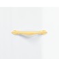 vidaXL Mesa de centro madera contrachapada blanco brillo 90x50x40 cm