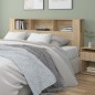 vidaXL Mueble cabecero color roble Sonoma 200x18,5x104,5 cm vidaXL Mueble cabecero color roble Sonoma 200x18,5x104,5 cm
