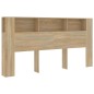 vidaXL Mueble cabecero color roble Sonoma 200x18,5x104,5 cm vidaXL Mueble cabecero color roble Sonoma 200x18,5x104,5 cm