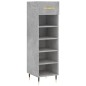 vidaXL Zapatero madera de ingeniería gris hormigón 30x35x105 cm vidaXL Zapatero madera de ingeniería gris hormigón 30x35x105 cm