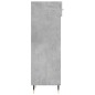 vidaXL Zapatero madera de ingeniería gris hormigón 30x35x105 cm vidaXL Zapatero madera de ingeniería gris hormigón 30x35x105 cm