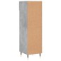 vidaXL Zapatero madera de ingeniería gris hormigón 30x35x105 cm vidaXL Zapatero madera de ingeniería gris hormigón 30x35x105 cm