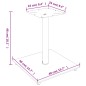 vidaXL Soportes de altavoces 2 uds vidrio templado plata negro 1 pilar vidaXL Soportes de altavoces 2 uds vidrio templado plata negro 1 pilar