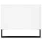 vidaXL Mesa de centro madera contrachapada blanco brillo 102x50x40 cm vidaXL Mesa de centro madera contrachapada blanco brillo 102x50x40 cm