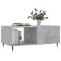 vidaXL Mesa de centro madera contrachapada gris hormigón 90x50x40 cm vidaXL Mesa de centro madera contrachapada gris hormigón 90x50x40 cm