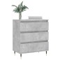 vidaXL Aparador de madera contrachapada gris hormigón 60x35x70 cm vidaXL Aparador de madera contrachapada gris hormigón 60x35x70 cm