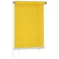 vidaXL Persiana enrollable de exterior 100x140 cm amarillo