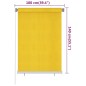 vidaXL Persiana enrollable de exterior 100x140 cm amarillo