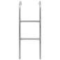vidaXL Escalera de cama elástica de 2 peldaños acero plateado 102,6 cm vidaXL Escalera de cama elástica de 2 peldaños acero plateado 102,6 cm