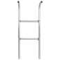 vidaXL Escalera de cama elástica de 2 peldaños acero plateado 102,6 cm vidaXL Escalera de cama elástica de 2 peldaños acero plateado 102,6 cm