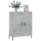 vidaXL Aparador de madera de ingeniería gris hormigón 69,5x34x90 cm vidaXL Aparador de madera de ingeniería gris hormigón 69,5x34x90 cm