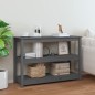 vidaXL Mesa consola de madera maciza de pino gris 110x40x74 cm vidaXL Mesa consola de madera maciza de pino gris 110x40x74 cm