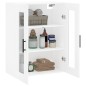 vidaXL Armario de pared blanco brillante 69,5x34x90 cm vidaXL Armario de pared blanco brillante 69,5x34x90 cm