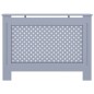 vidaXL Cubierta para radiador MDF gris antracita 112x19x81,5 cm vidaXL Cubierta para radiador MDF gris antracita 112x19x81,5 cm