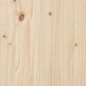 vidaXL Estructura de cama madera maciza de pino 150x200 cm