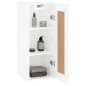 vidaXL Armario de pared madera ingeniería blanco brillo 34,5x34x90 cm vidaXL Armario de pared madera ingeniería blanco brillo 34,5x34x90 cm