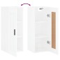 vidaXL Armario de pared madera ingeniería blanco brillo 34,5x34x90 cm vidaXL Armario de pared madera ingeniería blanco brillo 34,5x34x90 cm