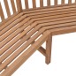 vidaXL Banco de esquina de jardín madera maciza teca 185x185x90 cm vidaXL Banco de esquina de jardín madera maciza teca 185x185x90 cm