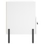 vidaXL Mesita de noche madera de ingeniería blanco 40x35x47,5 cm vidaXL Mesita de noche madera de ingeniería blanco 40x35x47,5 cm