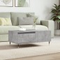 vidaXL Mesa de centro madera contrachapada gris hormigón 90x50x36,5 cm vidaXL Mesa de centro madera contrachapada gris hormigón 90x50x36,5 cm