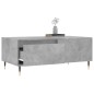 vidaXL Mesa de centro madera contrachapada gris hormigón 90x50x36,5 cm vidaXL Mesa de centro madera contrachapada gris hormigón 90x50x36,5 cm
