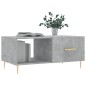 vidaXL Mesa de centro madera contrachapada gris hormigón 90x50x40 cm vidaXL Mesa de centro madera contrachapada gris hormigón 90x50x40 cm