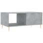 vidaXL Mesa de centro madera contrachapada gris hormigón 90x50x40 cm vidaXL Mesa de centro madera contrachapada gris hormigón 90x50x40 cm