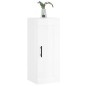 vidaXL Armario de pared madera ingeniería blanco brillo 34,5x34x90 cm vidaXL Armario de pared madera ingeniería blanco brillo 34,5x34x90 cm