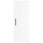 vidaXL Armario de pared madera ingeniería blanco brillo 34,5x34x90 cm vidaXL Armario de pared madera ingeniería blanco brillo 34,5x34x90 cm