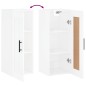 vidaXL Armario de pared madera ingeniería blanco brillo 34,5x34x90 cm vidaXL Armario de pared madera ingeniería blanco brillo 34,5x34x90 cm